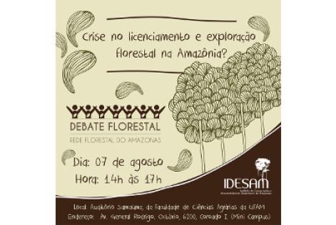 Idesam fomenta debate sobre Manejo Florestal na Amazônia.