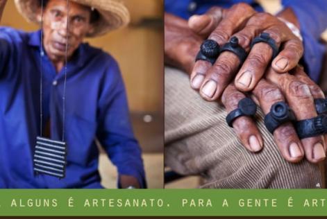 Artesanato com design para presentes inovadores