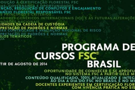 Programa de cursos do FSC® Brasil
